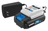 SM1467  HART 20V Lithium-Ion Battery & Charger, 2.