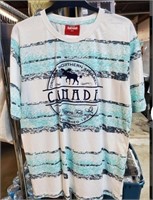 Men's T-Shirt Cotton Niagara Falls Medium