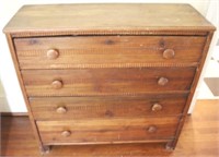 4-Drawer Chest - 35" x 13" x 34.5"