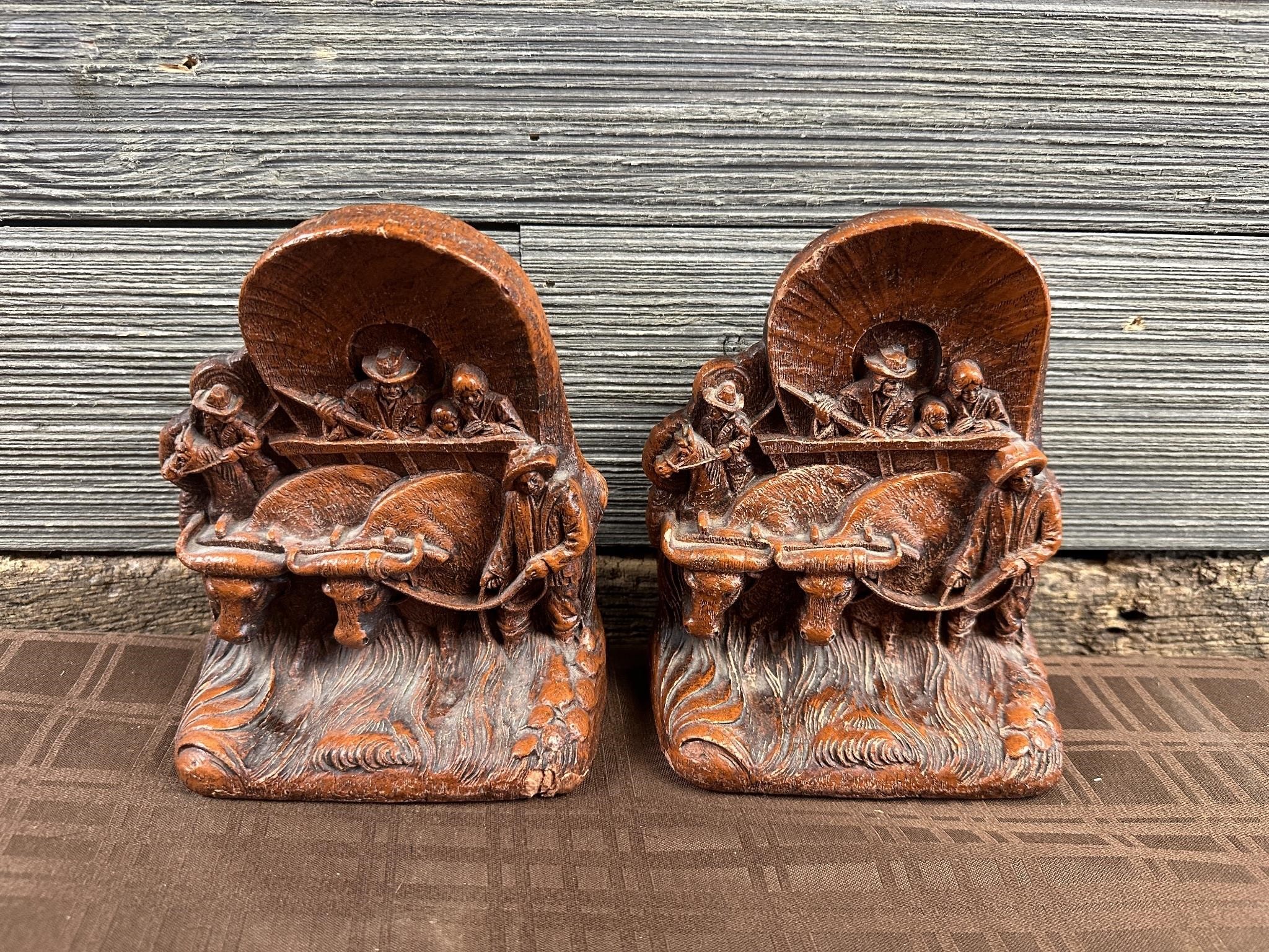Pair Of Western Bookends