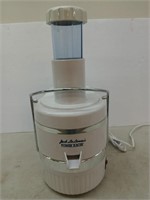 Jack LaLanne's power juicer, works