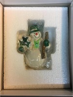 Snowman Ornament in Box