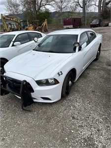 2014 DODGE CHARGER (WHITE) W /106,557 MILES