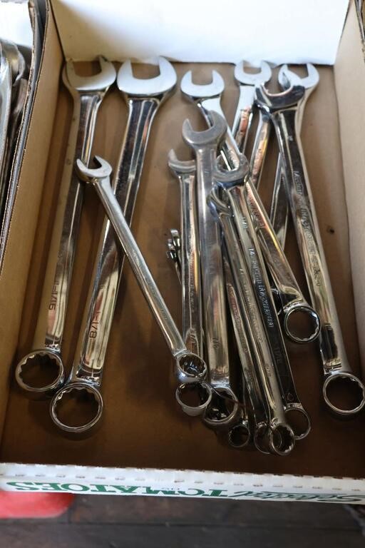 SET OF MASTERCRAFT MAXIMUM SAE WRENCHES