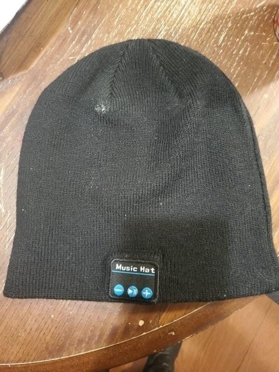 SMINIKER DARK GREY WIRELESS BEANIE MUSIC HAT