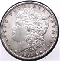 1896 MORGAN DOLLAR AU