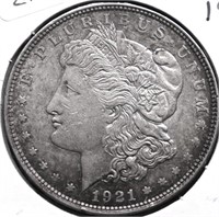 1921 MORGAN DOLLAR XF