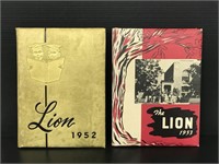 1952 & 1953 Red Lion high school year books