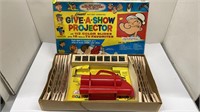 1964 KENNER GIVE-A-SHOW PROJECTOR W/ SLIDES
