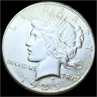 1935-S Silver Peace Dollar UNCIRCULATED