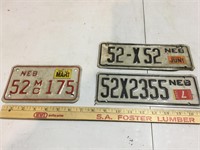 License Plates, 52 County