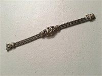 Silver Ladie's Bracelet - David Yurman Style