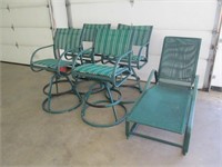 Home Crest 5-Piece Patio Set