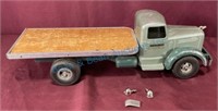 Smith Miller L Mack lumber flatbed truck