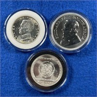 Three Foreign Coins