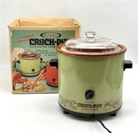 VTG RIVAL 3.5 QT CROCK POT W/ BOX