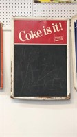 Coke menu board