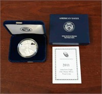 2011 American Eagle 1 oz. Silver Proof Coin