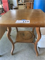 Wood Table 24x24x28.5