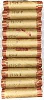 (10) Rolls 1930's Wheat Cent Penny Lot