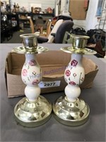 pair of candle sticks