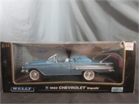 NIB Welly Diecast 1960 Chevy Impala 1:18