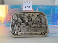 Mad Tea Party Belt Buckle