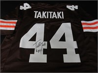 Sione Takitaki Signed Jersey JSA COA