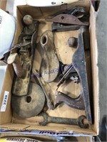 METAL PLANES, OLD WRENCHES, SHOE FORM
