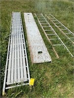 Werner aluminum scaffold plank