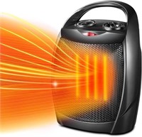 B155  Kismile Ceramic Space Heater, 750W/1500W, Bl