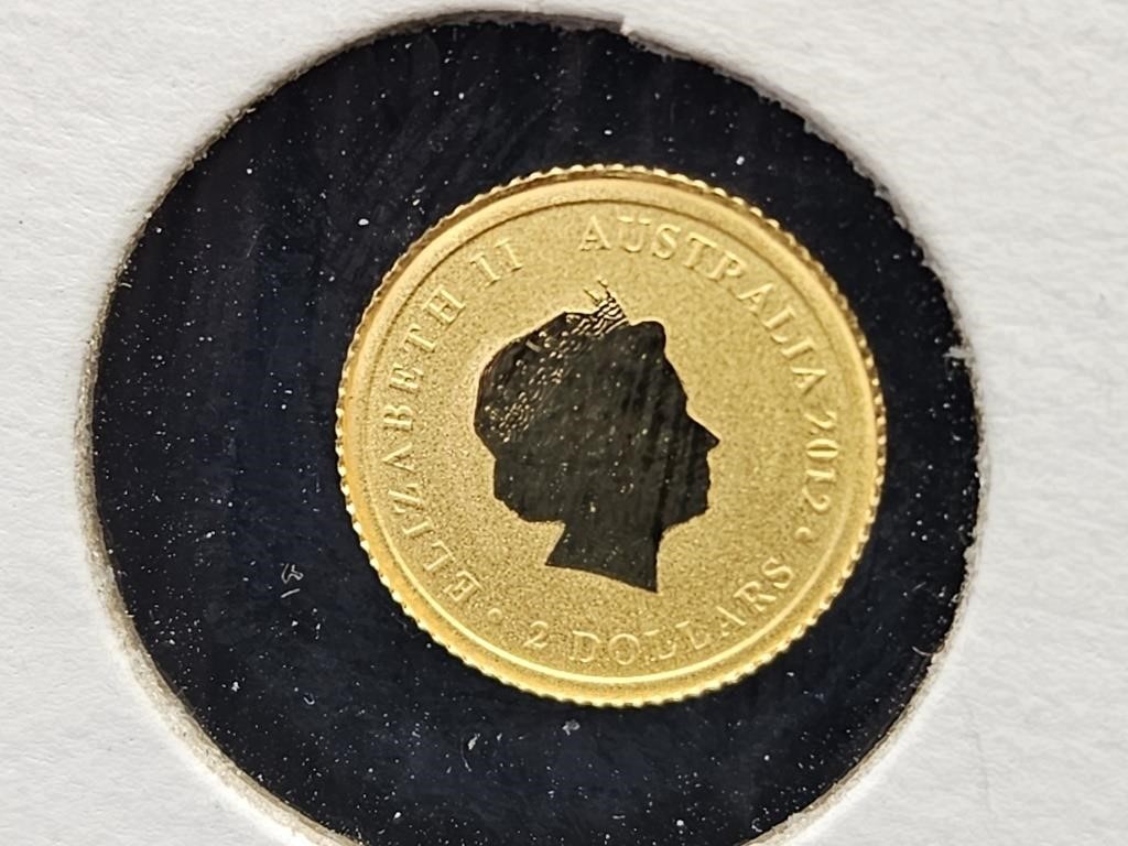 2012 Australia $2 Gold Coin