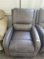 LEATHER TYPE CAMPER RECLINER