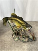 Danbury Mint Bass sculpture called Sudden Strike