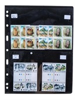 Grouping - ST. Lucia Stamp Blocks MNH 1