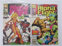 8 ALPHA FLIGHT COMICBOOKS-1991