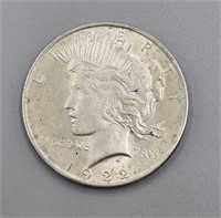 1922 U.S. Silver Peace Dollar