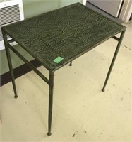 Pier 1 Style Green Metal Table
