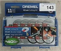 New  Dremel  11pc. EZ Lock Cutting Kit