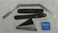 Metal Folding ruler, Tape measure & Feelers gauge
