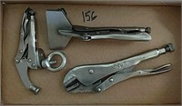 10" Vise-Grip & 2 other Locking Pliers