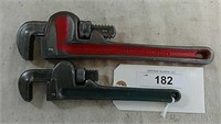 Craftsman 8" & 10" pipe wrenches
