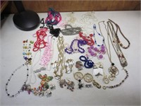 Large Selection Of Costume Jewelry D