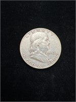 1952 Benjamin Franklin Half Dollar