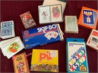 Card Games-Skip Bo, Pit, Old Maid