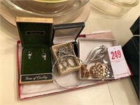 5 Boxes Womens Jewelry, Sets