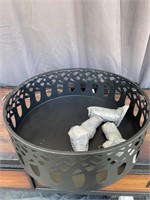 23” fire pit with legs