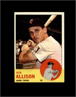 1963 Topps #75 Bob Allison EX to EX-MT+