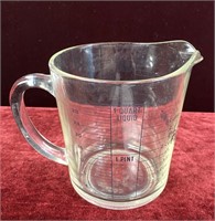 Fire-King Quart Measuring Cup