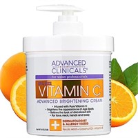 Advanced Clinicals Vitamin C 16oz Cream Advanced B